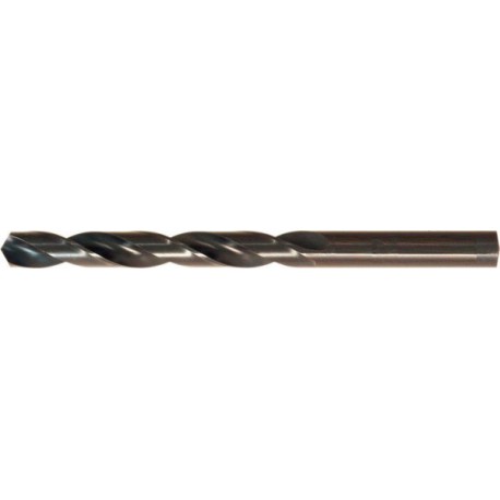 Foret hélicoïdal avec queue cylindrique courte, en acier à coupe rapide, Type N, DIN 338, profil rectifié, Ø h8 : 0,50 mm, Long. totale 22 mm