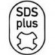 Queue d'emmanchement pour scies cloches, Queue d'emmanchement : SDS-plus, Pour les scies cloche d'un Ø de 14-30 mm