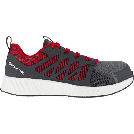 Chaussure de sécurité Fusion Flexweave Work S1 P42 gris/rouge/blanc REEBOK