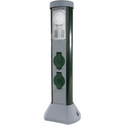 Prise Minuterie jardin Greencraft 2 