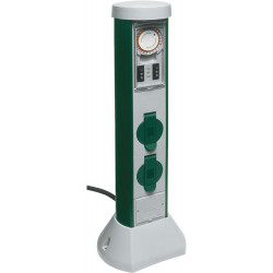 Prise Minuterie jardin Greencraft 2 