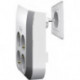 Rallonge de prise MultiPower 4 prises blanc-gris (Par 2)
