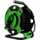 Appareil tambour 25m plastique IP 44 H05RR-F3G noir-vert