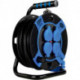 Enrouleur de câble compacte 25m H05VV-F 3G1,5 plastique sw/gr 