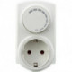 Fiche adaptateur avec variateur blanc (Par 5)