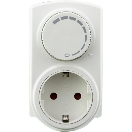 Fiche adaptateur avec variateur blanc (Par 5)