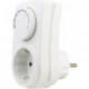Fiche adaptateur avec variateur blanc (Par 5)
