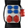 Distributeur de prises CEE 4+2 voies IP 44 noir H07RN-F 5G2,5
