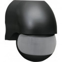Détecteur de mouvement 180G IP44 noir (Par 3)