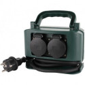 Répartiteur d'alimentation 4 sorties IP44 2m H07RN-F 3G1.5 vert-noir (Par 4)