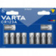 Pile VARTA ELECTRONICS CR123A 10er Blister (Par 10)