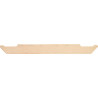 Bracelet en cuir naturel tout autour