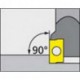 Fraise à queue 90° à arrosage central APKT 1604, Ø d : 32 mm, Nombre de dents 3, Ø de queue 32 mm, Dimensions l : 110 mm, Dimensions l1 : 50 mm