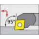 Barre d'alésage ISO 95° A..-SCLCR/L, à arrosage interne, Désignation : A16Q SCLCL 09, Ø queue - dg7 16 mm, Dimensions Ø min. 22 mm