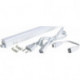 Barre LED 4W 324mm 3000K blanc 300 (Par 20)
