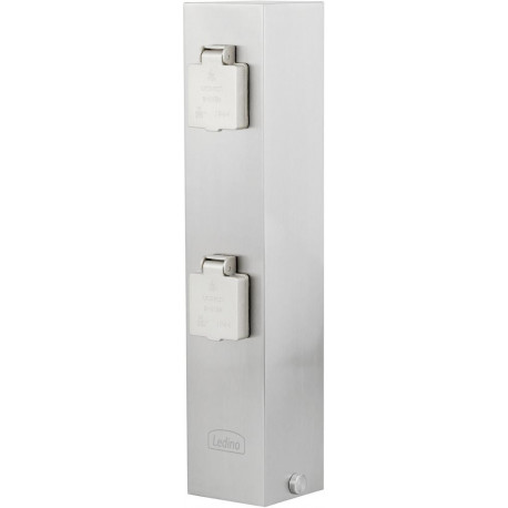 Colonne de prise 4er V4 Inox Extérieur Connect (Par 8)