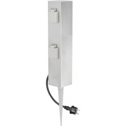 Colonne de prise 4er S4 Inox Extérieur Connect (Par 6)