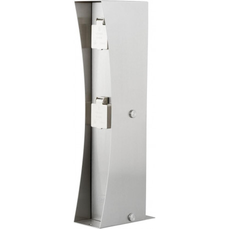 Colonne de prise 4er D4 Inox Extérieur Connect (Par 4)
