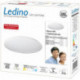 Applique/plafonnier LED 24W 3000K blanc Altona (Par 6)