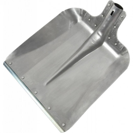 Pelle à neige en aluminium taille 9 Hallenser 38cm sans manche 