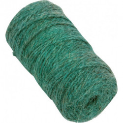Ficelle de jardin jute 70m vert 