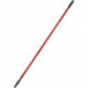 Manche télescopique 175-300cm tube acier vert