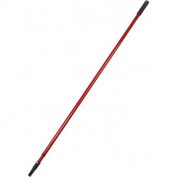 Manche télescopique 175-300cm tube acier vert