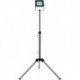 Lampe de travail LED Flare 10W trépied argent-anthracite (Par 2)