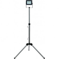 Lampe de travail LED Flare 10W trépied argent-anthracite (Par 2)