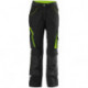 Pantalon femme FORTIS 24 noir/vert citron taille 38
