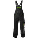 Salopette FORTIS H 24 noir/vert citron taille 52