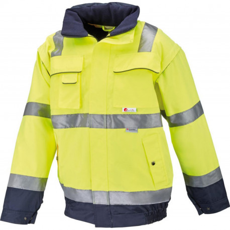 Veste haute visibilité ARTHUR jaune/marine taille 2XL FORTIS