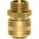 Raccord rapide NW 72mm Laiton Serie ES AG G1/2 LÜDECKE