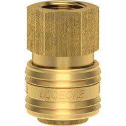 Raccord rapide NW 72mm Laiton Serie ES IG G1/2 LÜDECKE