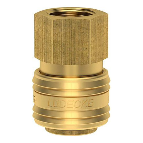 Raccord rapide NW 72mm Laiton Serie ES IG G1/2 LÜDECKE