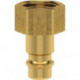 Mamelon enfichable pour raccord NW 72mm Laiton série ES IG G1/2 LÜDECKE