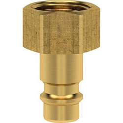 Mamelon enfichable pour raccord NW 72mm Laiton série ES IG G1/2 LÜDECKE