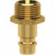 Mamelon enfichable pour raccord NW 72mm Laiton série ES AG G1/4 LÜDECKE
