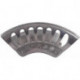 Porte tuyau mural Form B Alu mittel B254xT106mm