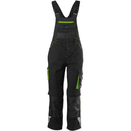 Salopette enfant FORTIS 24 noir/vert citron Taille 98-104