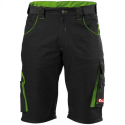 Short homme FORTIS 24 noir/vert citron taille 50