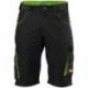 Short homme FORTIS 24 noir/vert citron taille 48