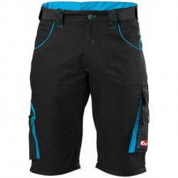 Short homme FORTIS 24 noir/turquoise taille 52