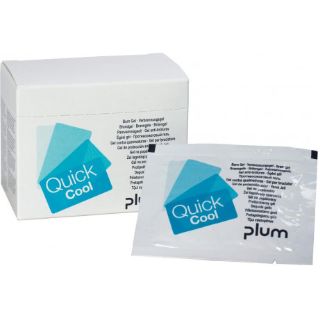 Gel de combustion QuickCoolBox avec 18 sachets