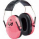 Casque abti bruit Peltor Kid rose 3M