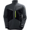 Veste Aker Softshell taille 2XL gris foncé/noir