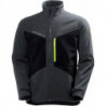 Veste Aker Softshell taille M gris foncé/noir