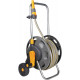 Hozelock 2434R0000 Dévidoir chariot assemblé avec tuyau de 30 m