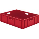 Caisse de transport 800x600x210 mm rouge