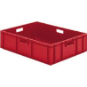 Caisse de transport 800x600x210 mm rouge
